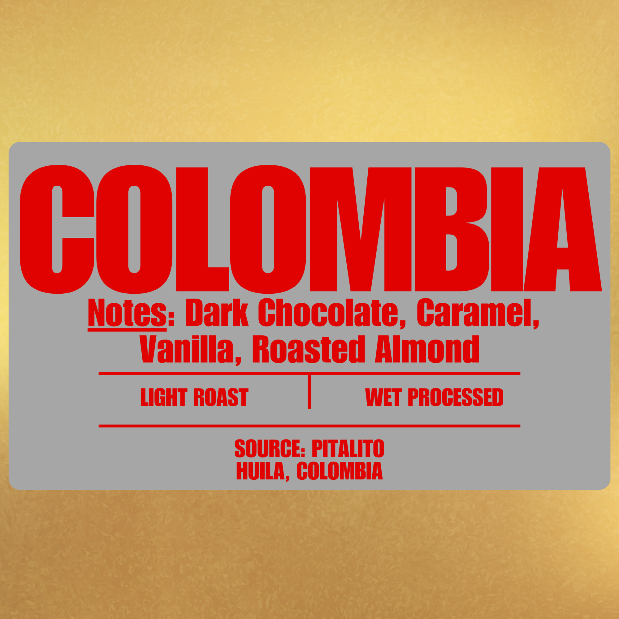 Colombia Specialty-grade Coffee Beans
