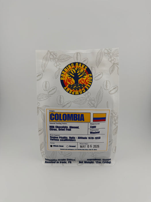 Colombia Specialty-grade Coffee Beans (Light Roast)