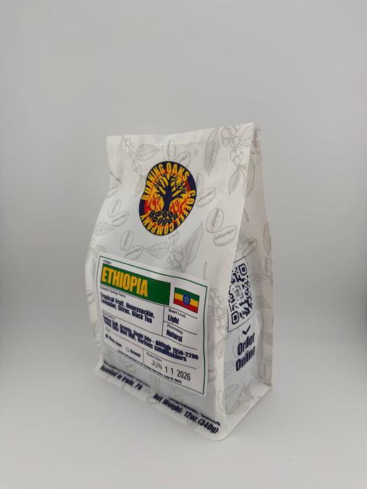 Ethiopia Specialty-grade Coffee Beans (Light Roast)