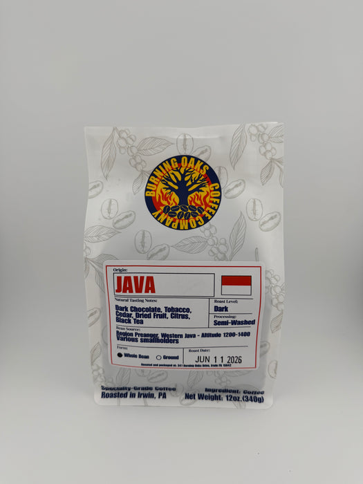 Java Specialty-grade Coffee Beans (Dark Roast)