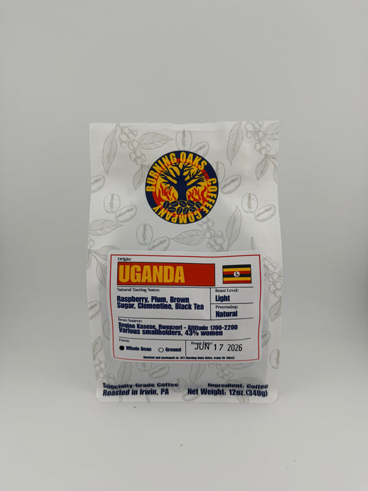 Uganda Specialty-grade Coffee Beans (Light Roast)