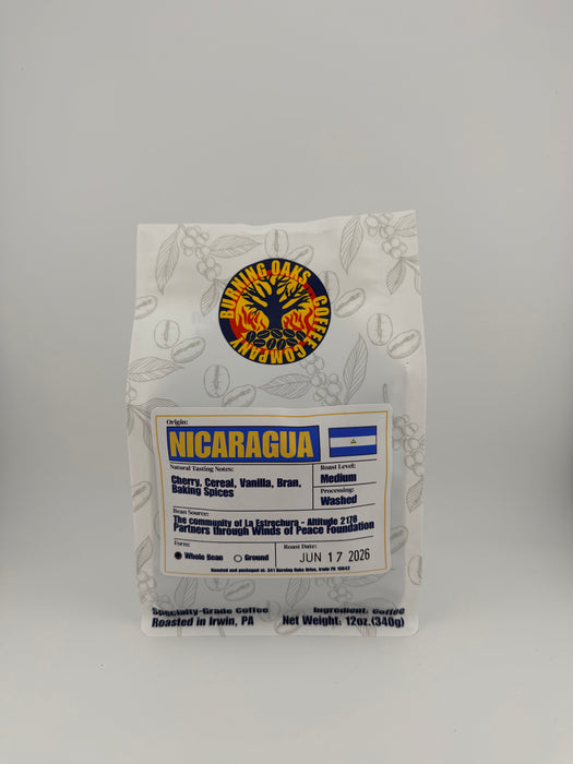 Nicaragua Specialty-grade Coffee Beans (Medium Roast)