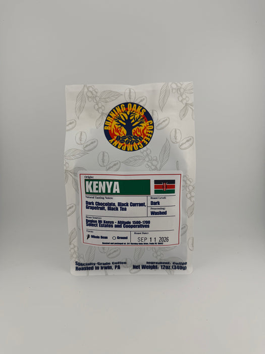 Kenya Specialty-grade Coffee Beans (Dark Roast)